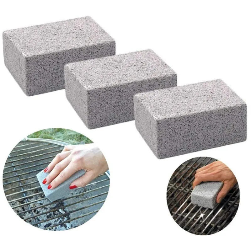 BBQ Grill Reinigung Pinsel Ziegel Block Grill Reinigung Stein Bimsstein Ziegel Für Grill Rack Outdoor Küche BBQ Werkzeuge Mangal