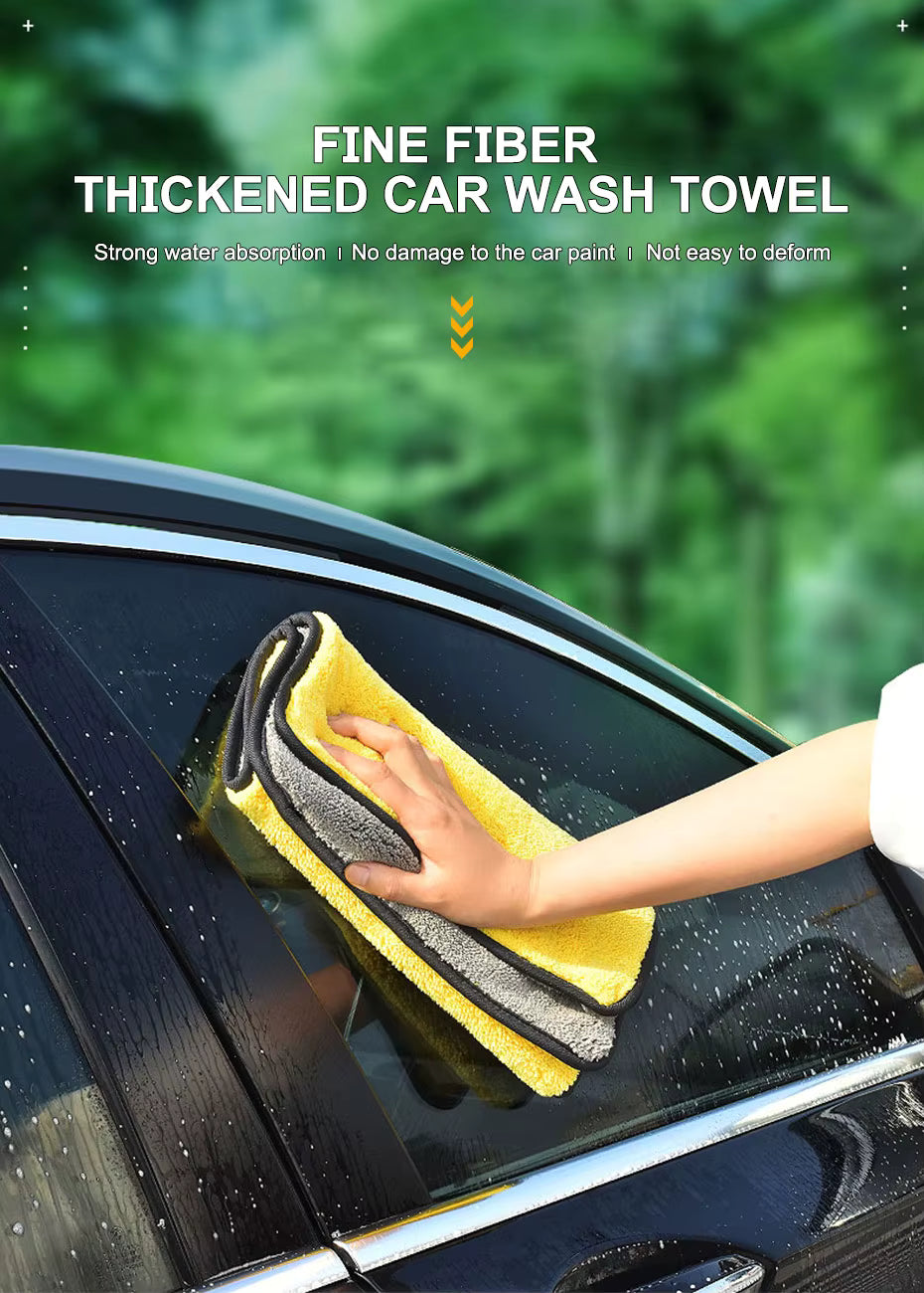 High-end-Mikrofaser Handtuch Auto Waschen Handtuch Detaillierung Reinigungstuch Auto Waschen Trocknen Handtuch Auto Saugfähigen Reinigungsprodukte