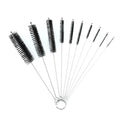 10 Teile/satz Hohe Qualität Stroh Reinigung Pinsel Weiches Haar Edelstahl Pinsel Langen Griff Trinkhalm Reiniger Reinigung Pinsel