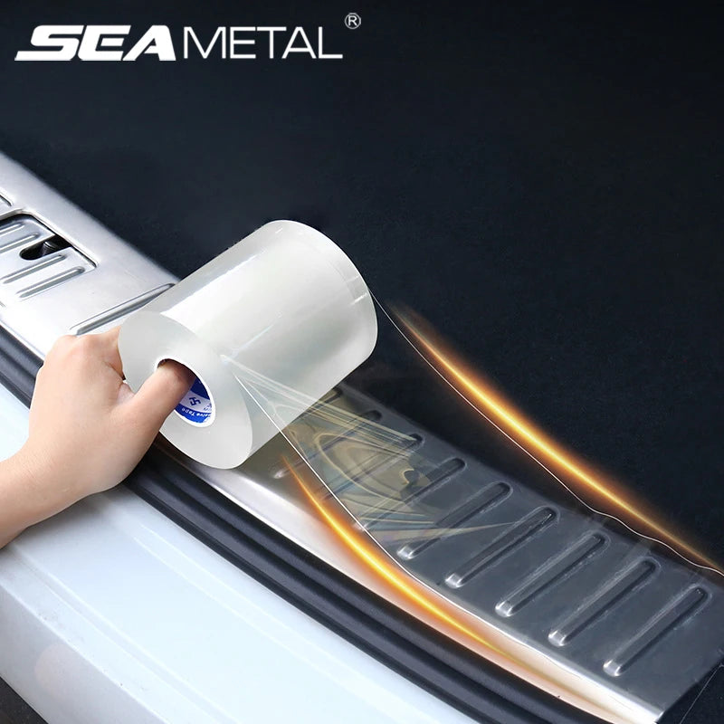 Auto Aufkleber Tür Sill Schutz Universal Auto Tür Rand Aufkleber Anti Scratch Auto Stoßstange Schutz Film Auto-Styling Zubehör