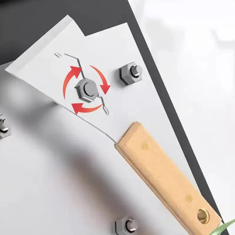 Asche Schaber Dekoration Schaufel Multifunktionale Extra-dicke Hängen Messer Reinigung Messer Edelstahl Zement Schaufel Werkzeug