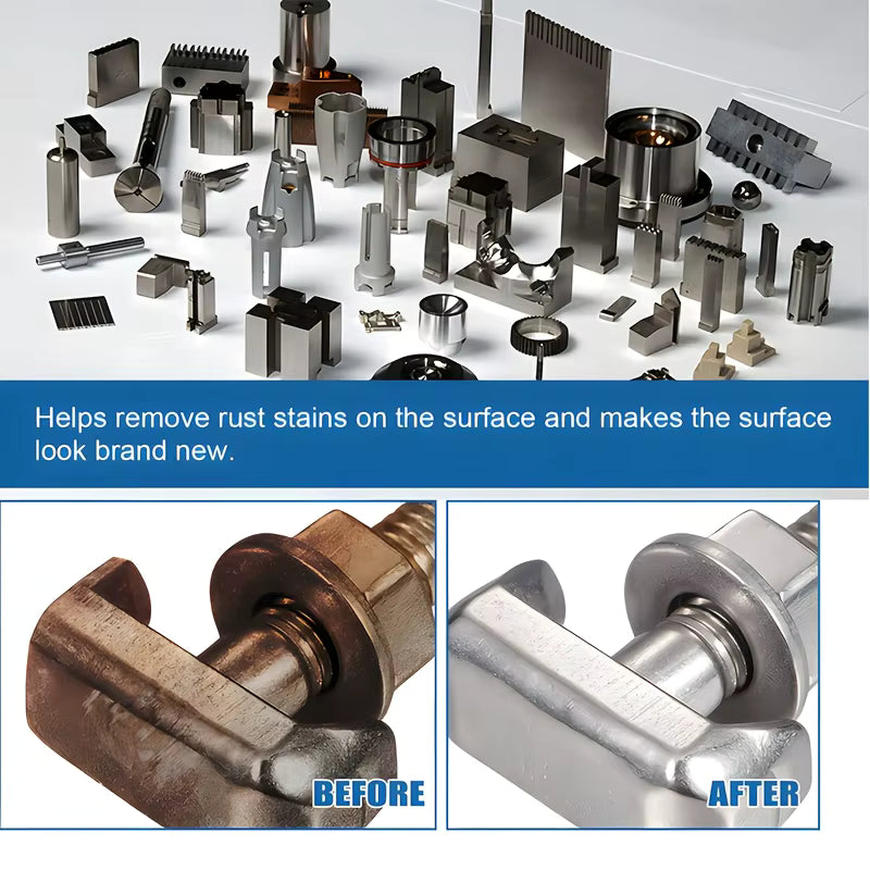 General Motors Metallrostentferner und Schutzspray, Eisenentfernungsumwandlungsspray, Metallrostentferner, geeignet für Autoteile, Reifen, Felgen, Türen usw., Entfernt effektiv Rost und Reparaturen