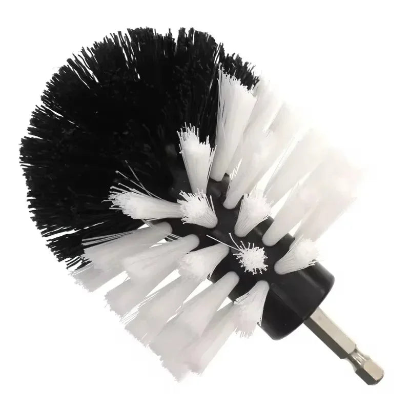 Bürstenbohrer, Bürstenaufsatz, Power Scrubber-Werkzeuge zum Reinigen von Teppichen und Leder und Polstern, weiches Reinigungsbürstenzubehör