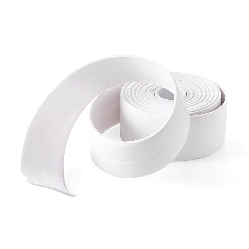 Wasserdichtes Dichtungsband PVC Selbstklebend für Badezimmer Wandkleber Aufkleber Küchenspüle Fugendichtung Schimmelresistentes Abdeckband