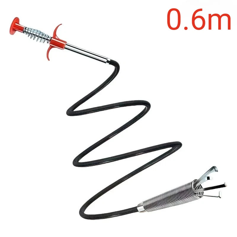 Hand Pinch Reinigung Kanalisation Rohr Plunger Hand Pinches Vier Krallen Rohr Opener Abflüsse Vier Klaue Teleskop Bad Zubehör Hause