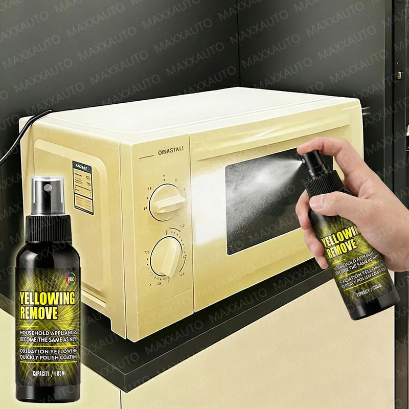 Kunststoff-Gelbfärbungsentferner, Kratzerreparatur – Geräte, Wechselstrom-Einheiten, Kühlschrank, Toilette, zurück zu weißem Glanz, langanhaltende Politur, saubere Pflege