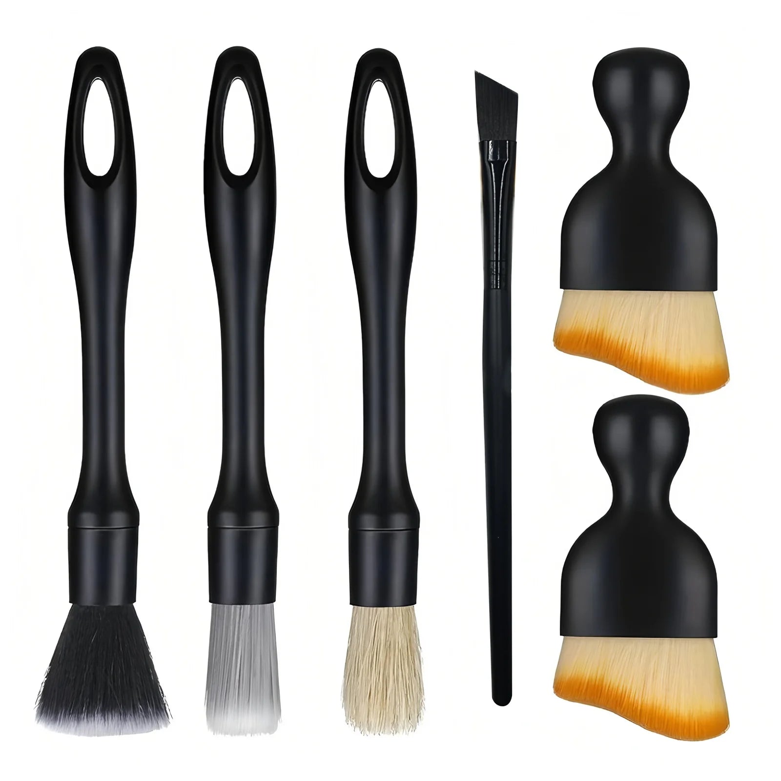 Auto Reinigung Pinsel Kit Automotive Innen Detaillierung Staub Pinsel Fahrzeug Mikrofaser Kehr Pinsel Auto Rad Loch Waschen Werkzeuge
