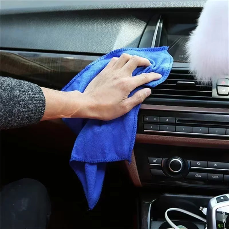 Mikrofaser-Reinigungstücher, fusselfrei, Mikrofaser-Reinigungstücher, wiederverwendbare Reinigungstücher, super saugfähig, für Autofenster