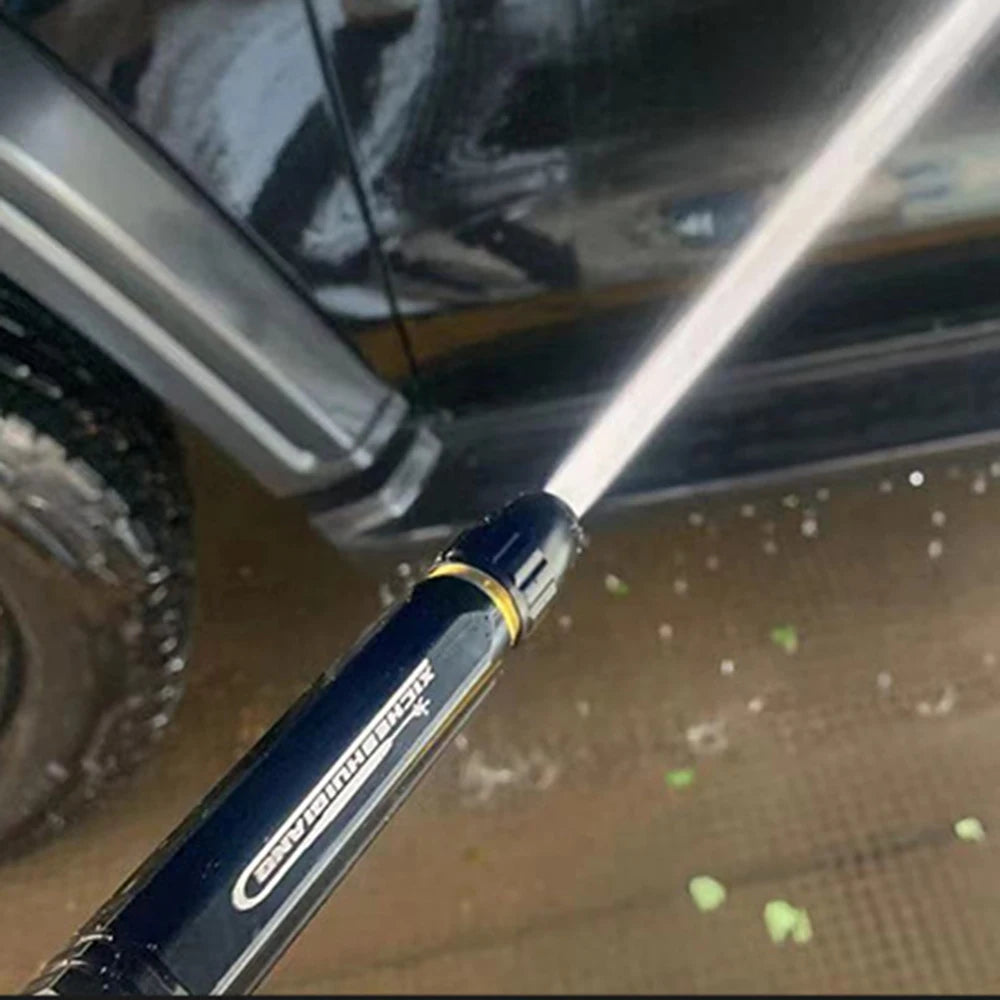 Hochdruck-Autowaschpistole mit Verstellbarer Düse, Leistungsstarker Sprüher für Autowäsche, Haushaltsreinigung und Auto-Zubehör