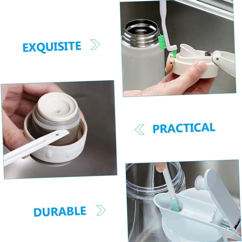 Haushaltsreinigungsbürsten-Set für Flasche, Hydroflask, Fenster, Fugenreinigung