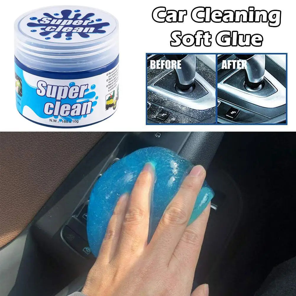 Auto-Reinigungs-Soft-Gel-Staubwedel zum Entfernen der Innenreinigung Magic Outlet Laptop Vent Air Dashboard Tool Wash Dust Mud