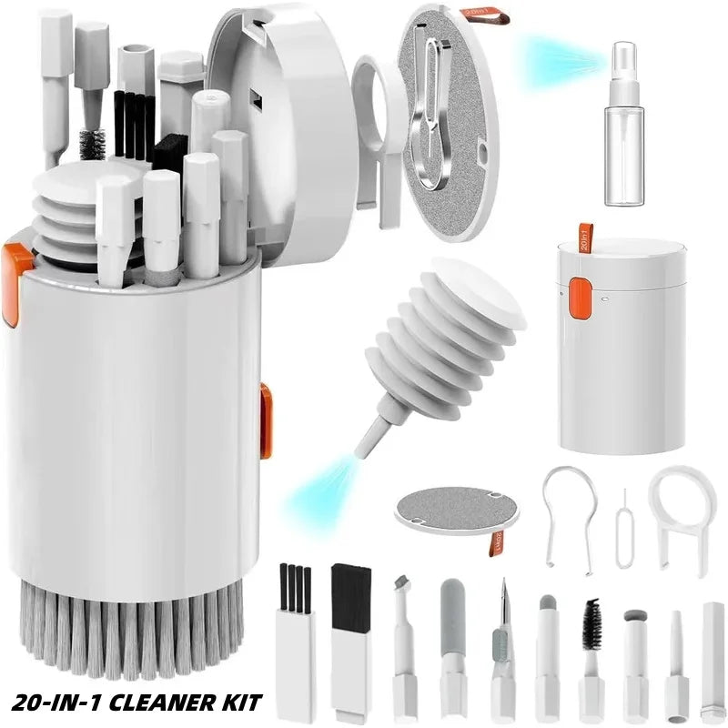 20 in 1 multifunktion ale Digital kamera Headset Handy Laptop Tastatur Reinigungs werkzeug Set Reinigungs bürste sauberer Stift