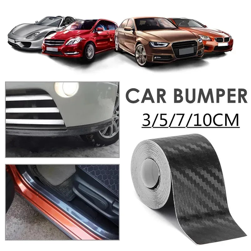 1-5 m Nano Carbon Faser Auto Band Aufkleber Tür Spiegel Paste Schutz Streifen DIY Schutz Schutz Film wasserdicht Klebstoff