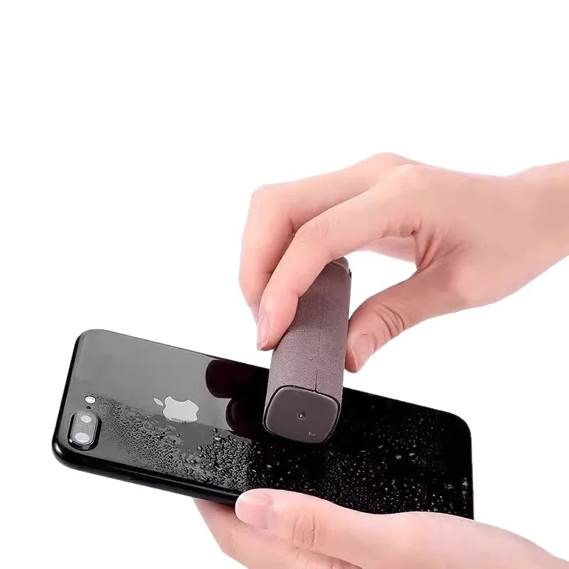 2-in-1 Mikrofaser-Bildschirmreiniger-Sprühflasche für Mobiltelefone, Tablets, Computer, Mikrofasertuch-Reinigungstücher für Spiegel & Bildschirme