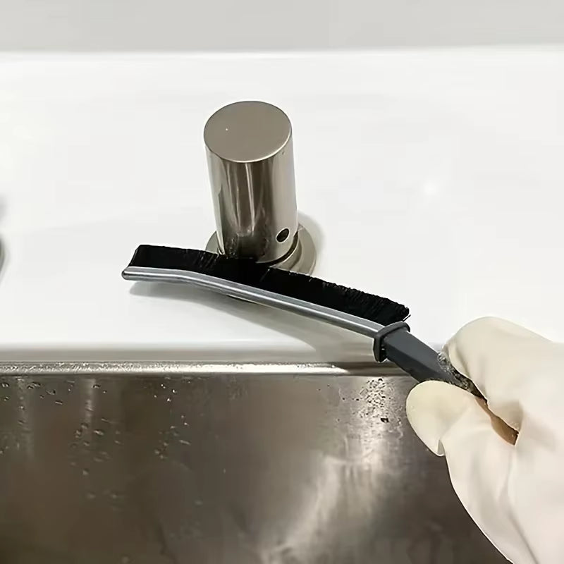 Haushaltsreinigungsbürste Badezimmerwäscher Heizkörper Fugenreinigungsbürste Multifunktionale dünne Bürsten Langer Griff Ergonomisch