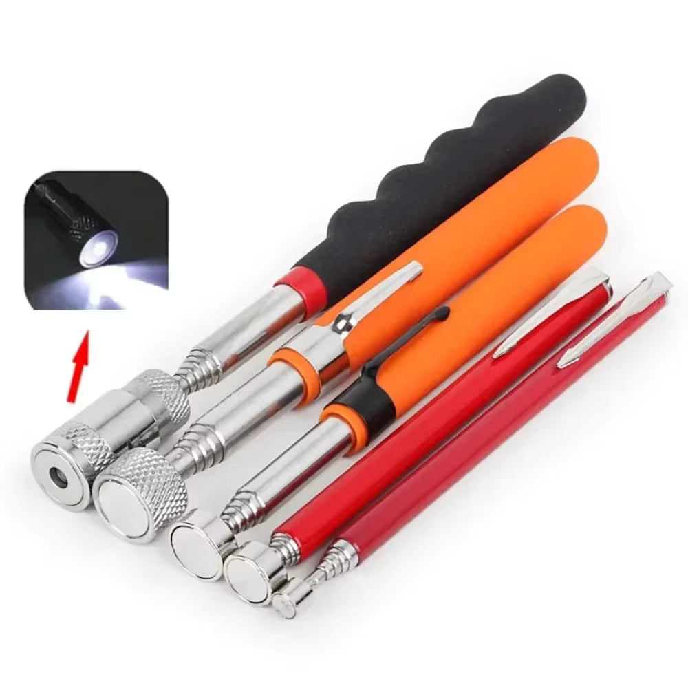 Faltbares, starkes magnetisches Pickup-Werkzeug, flexibles Pick-up-Werkzeug aus Metall, Saugstange, Magnet, Federgriff, Grabber, tragbare Handwerkzeuge