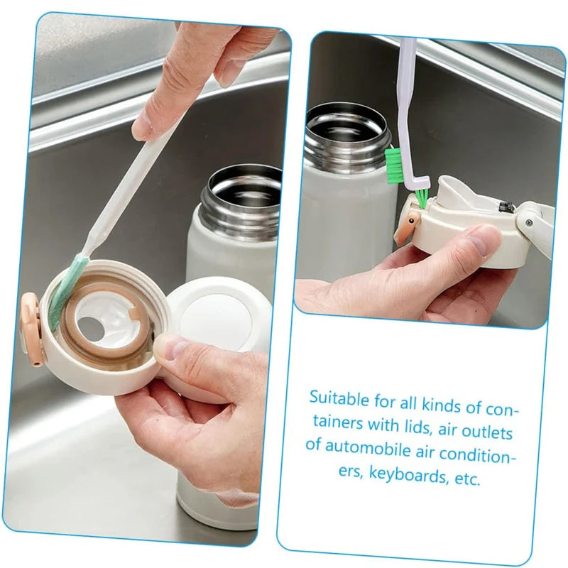 Haushaltsreinigungsbürsten-Set für Flasche, Hydroflask, Fenster, Fugenreinigung