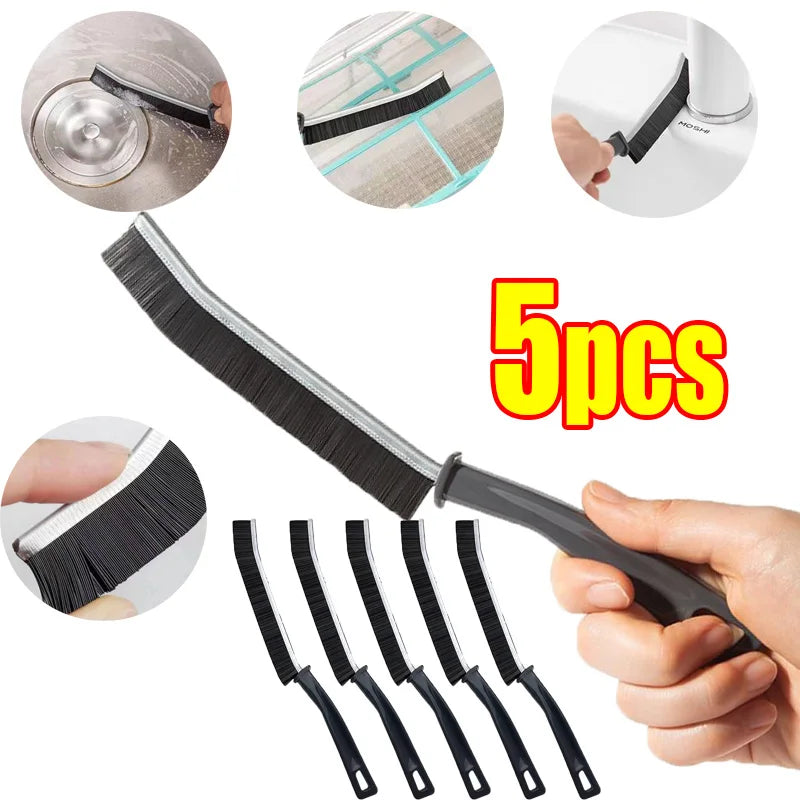 Haushaltsreinigungsbürste Badezimmerwäscher Heizkörper Fugenreinigungsbürste Multifunktionale dünne Bürsten Langer Griff Ergonomisch