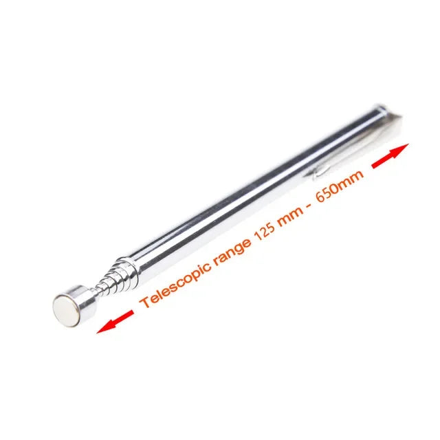 Faltbares, starkes magnetisches Pickup-Werkzeug, flexibles Pick-up-Werkzeug aus Metall, Saugstange, Magnet, Federgriff, Grabber, tragbare Handwerkzeuge