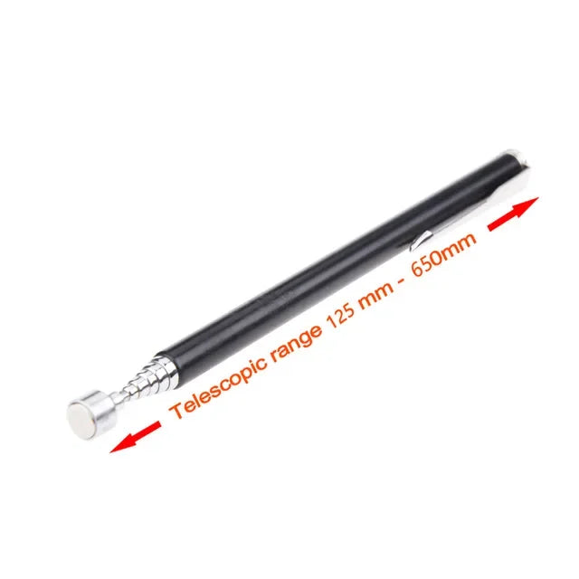 Faltbares, starkes magnetisches Pickup-Werkzeug, flexibles Pick-up-Werkzeug aus Metall, Saugstange, Magnet, Federgriff, Grabber, tragbare Handwerkzeuge