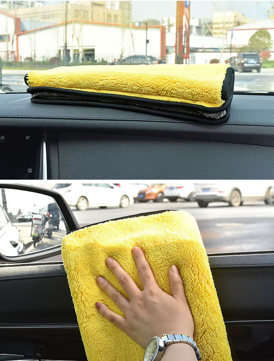 High-end-Mikrofaser Handtuch Auto Waschen Handtuch Detaillierung Reinigungstuch Auto Waschen Trocknen Handtuch Auto Saugfähigen Reinigungsprodukte