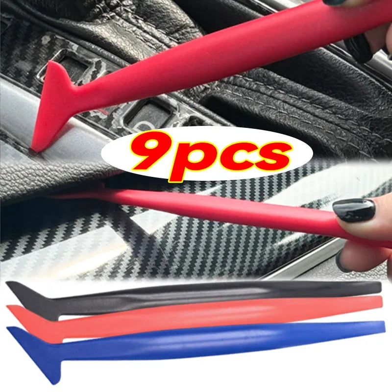 Schaber Klingen Auto Vinyl Wrap Werkzeuge Rakel Gummi Dichtungen Auto Detaillierung Supplie Schaber für PPF Installation Rand Drücken Lücken