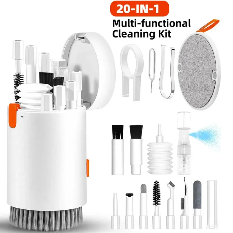 20 in 1 multifunktion ale Digital kamera Headset Handy Laptop Tastatur Reinigungs werkzeug Set Reinigungs bürste sauberer Stift