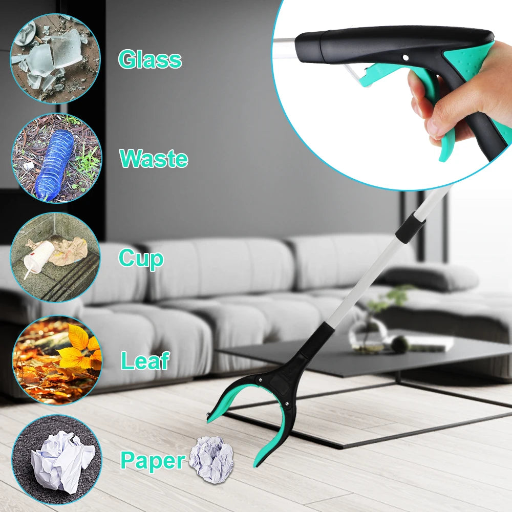 Multifunktionale faltbare zusammenklappbare Müllgreifer Greifer Extender Wurf Reachers Pickers Handwerkzeuge Tragbare Pick-Up-Tools