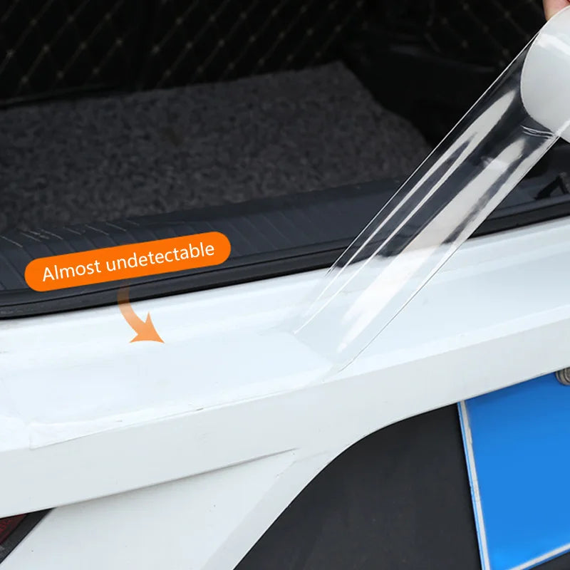 Auto Aufkleber Tür Sill Schutz Universal Auto Tür Rand Aufkleber Anti Scratch Auto Stoßstange Schutz Film Auto-Styling Zubehör