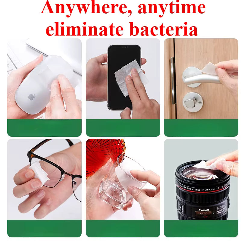 100PCS Einweg 75% Alkohol Nass Wischen Pads Für Antiseptische Saubere Haut Schmuck Handy Für Desinfektion Verwenden Tattoo Saubere werkzeuge