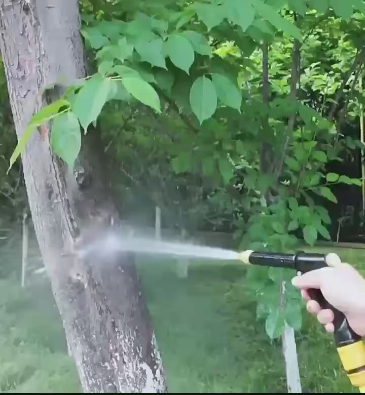 10M Hochdruck Wasser Pistole Haushalt Auto Waschen Wasser Schwarz Auto Waschen Einstellbare Düse Wasser Bewässerung Rohr Auto Waschen Pistole für Anlage